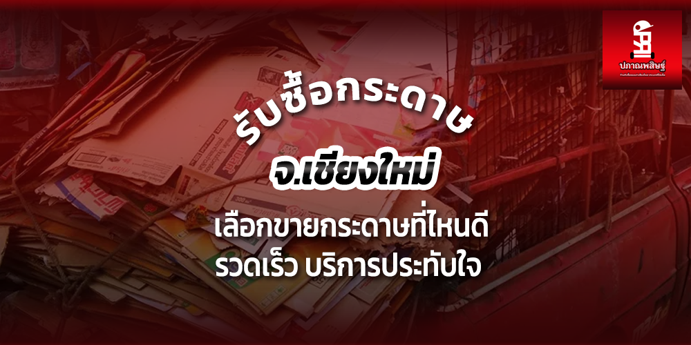 Read more about the article รับซื้อกระดาษเชียงใหม่ เลือกขายกระดาษที่ไหนดี รวดเร็ว บริการประทับใจ